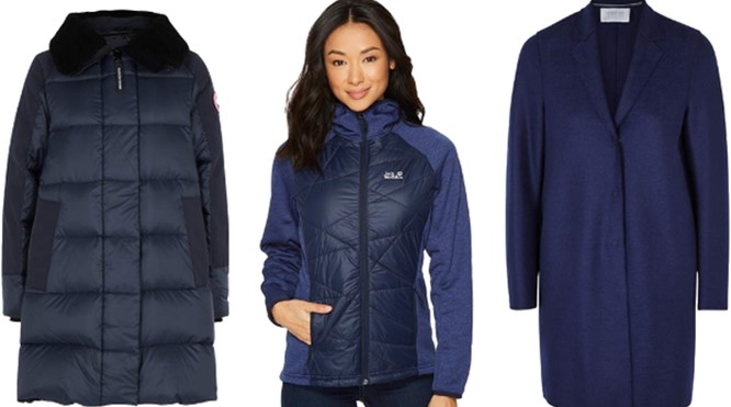 Een donkerblauwe winterjas voor jouw stijlpersoonlijkheid.