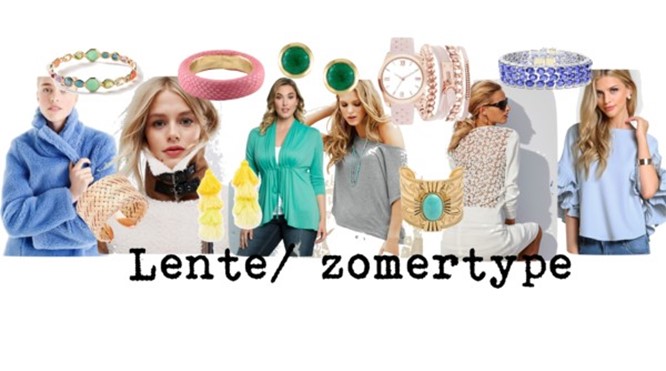 De kenmerken van het lente/ zomertype (of het 'lichte' kleurtype).