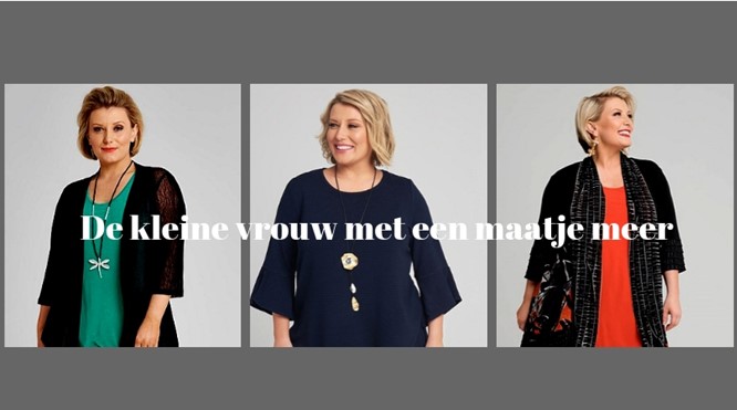 Kledingtips voor de kleine vrouw met een maatje meer.