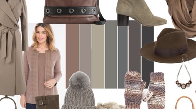 De kleur taupe in je kast.