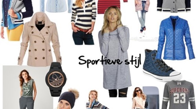 De sportieve stijlpersoonlijkheid.