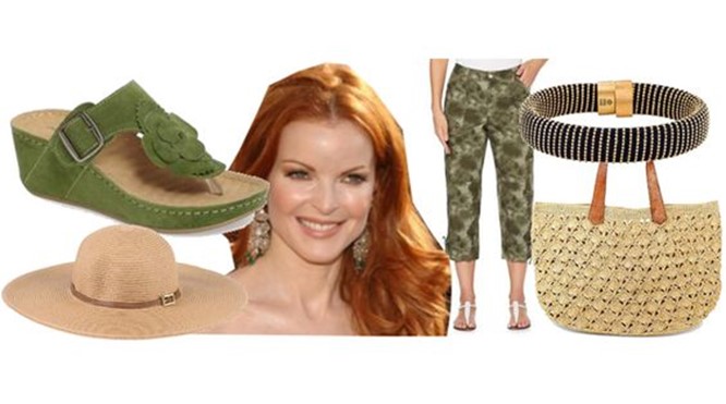 Zomerkleding voor een warm herfsttype.