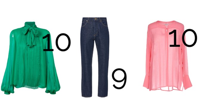 Koop alleen kleding die je een 8, 9 of een 10 geeft.