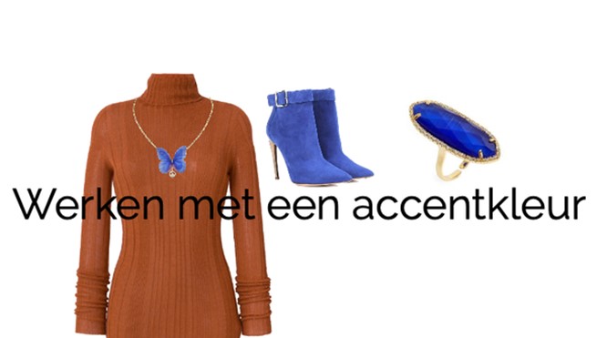 Hoe gebruik je een accentkleur in je outfit?