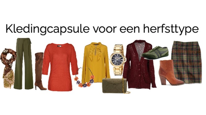 Een winterse kledingcapsule voor een herfsttype.